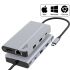 Comsol Dual Monitor USB-C 9 Port Dock
